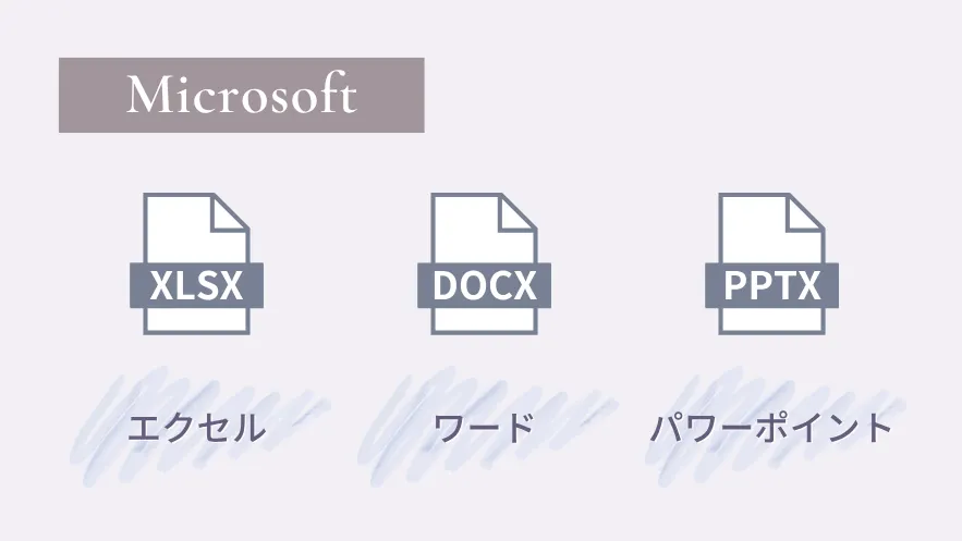 Microsoft社 文書作成ツール